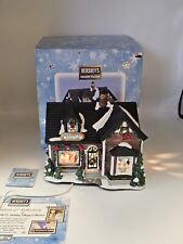 Vtg Hershey's Holiday Village COCOA CAFE 2001 Christmas Limited Edition W Light  picture