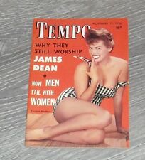TEMPO DIGEST MEN's PINUP MAGAZINE 11/13 1956 JAMES DEAN BOXING NEW JAZZ picture
