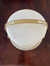 Vintage Tupperware 719-2 Cake Carrier Tray w/ Lid - 10” Round Harvest Gold picture