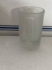 Jagermeister Frosted Shot Glass W/ Logo on Bottom 2 3/4