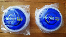Triscuit Time Out Buttons LIMITED EDITION Two (2) PROMO NEW SEALED RARE picture