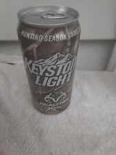 KEYSTONE LIGHT 2012 HUNTING CAMO ALUMINUM  CHEAP  BEER CAN CANS EMPTY  DOW picture