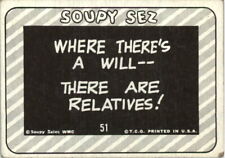 1967 Soupy Sales #51 Where There's A Will--There Are Relatives - VG picture