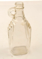 Vintage Brockway Glass Company Art Deco Shape MCMidCentury Bottle w Handle 1453 picture