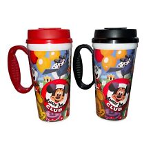 Vintage Walt Disney Parks Refillable Mug Set - Disney World Epcot Mickey Mouse picture