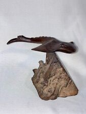 Vintage Hand Carved Ironwood Stingray (2 Piece) 6.25 x 8.5 x 4.5 picture