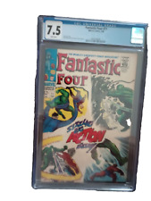 Fantastic Four #71 CGC 7.5 1968 WHITE PAGES picture