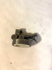 Vintage Pewter AMISH STYLE HORSE AND BUGGY small 2