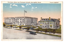 Springfield Massachusetts c1920's The Oaks Hotel, State and Thompson Streets picture