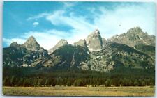 Postcard - The Teton Peaks, Wyoming, USA, North America picture