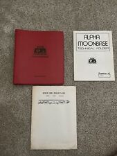 SPACE: 1999 Alpha Moonbase Technical Notebook Official Ed./Eagle Plans 1977 picture