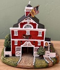 VTG 1997 Charles Wysocki “Firehouse No. 2” Peppercricket Grove Sculpture A0961 picture