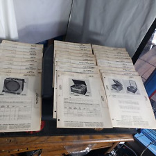 Vintage Photofact 30 Folderslot Antique Radio & Phonograph Schematics Part List  picture