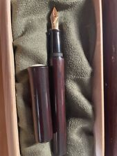 Unique Handmade Fountain Pen — Madagascar Rosewood — Rudy Lee (Taiwan) picture