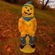 Vintage Halloween Empire Blow Mold Jack-O-Lantern Scarecrow 1995 picture