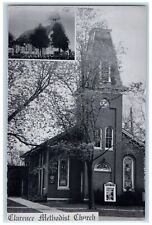 c1950's Clarence Methodist Church Clarence New York NY RPPC Photo Postcard picture