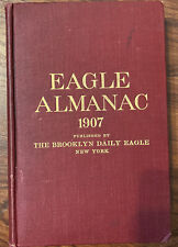 ORIG 1907 Brooklyn Daily Eagle Almanac w/ bound Maps NYC New York City book picture