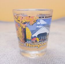 New Hampshire Shot Glass Souvenir Travel State Attractions Glass  picture