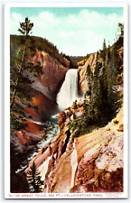Haynes-Photo #23295 Mammoth Camp from Jupiter Terrace Yellowstone Park Postcard picture
