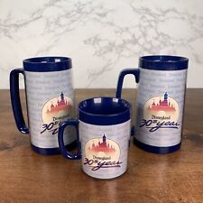 Vintage 1985 Souvenir Walt Disney World Mug Cups Thermo-Serv “30th Anniversary” picture
