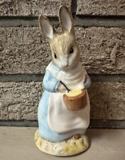 Beatrix Potter Figurine Mrs. Rabbit Cooking - Free And Secure Shipping picture