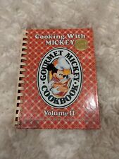 Vintage Disney Cooking With Mickey Gourmet Cookbook Volume 2 Spiral Official NEW picture
