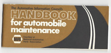 The Automotive Information Council’s Handbook For Automobile Maintenance NAPA picture