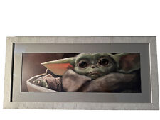 Star Wars The Mandalorian Baby Yoda The Child Fine Art- 107/350 Disney Exclusive picture