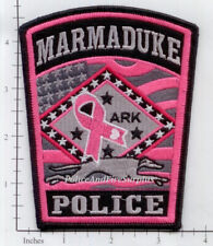 Arkansas - Marmaduke AK Police Dept Patch Breast Cancer Awareness picture