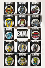 BAM Box HUGE Pin Lot (14) Invincible Transformers Mars Attacks Joker + More picture