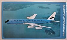BRANIFF INTERNATIONAL 707 Postcard Airline issue picture