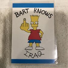 The Simpsons Bart Knows IRAQ -Iraq Attack picture