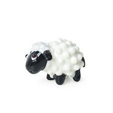 3Pcs Mini Hand Blown Glass Sheep Figurine Collectible Glass Animal Ornament Gift picture