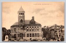 c1910 People Old Coars Court House Woonsocket Rhode Island P64A picture