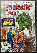 Fantastic Four #58 W/ Doctor Doom Jack Kirby Cover Marvel Comics 1967 NICE picture