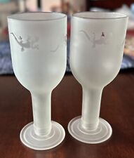 The Green Glass Co. Geckos Frosted Glass Set of 2 picture