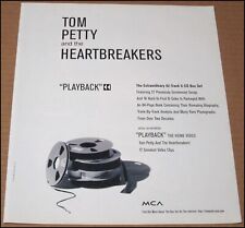 1995 Tom Petty and the Heartbreakers Playback Print Ad Promo Advertisement 10x12 picture