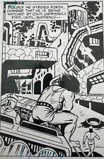 Jack Kirby’s New Gods Original Art  1976 Kirby Krackle 1st Issue Vosburg picture