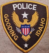 ID Gooding Idaho Police Shoulder Patch picture