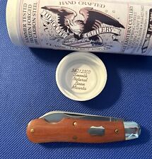 great eastern cutlery gec Tidioute 562123 EO Smooth Natural Linen Micarta  picture