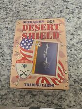 1991 Pacific Operation Desert Shield Trading Cards. 36 Packs 10 CARDS Per Pack picture