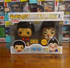 Funko Pop One Piece - Luffy & Foxy - Hot Topic - CHASE - MINT CONDITION picture