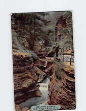 Postcard Shadow Gorge, Watkins Glen, New York picture
