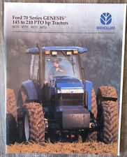 1990s Ford New Holland Tractors Sales Brochure 8970 Advertising Catalog Wall Art picture