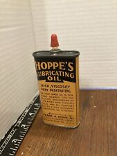 Vintage Hoppe's Lubricating Oil 3 Oz Tin Can Advertising picture
