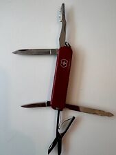 Victorinox Knife Switzerland Swiss Army 74mm EXECUTIVE Red Retired READ DESCRIPT picture
