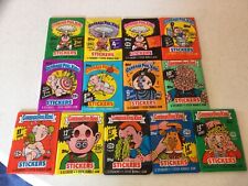 2 COMP. SETS 3-15 GPK’S WAX PACKS SEALED & UNOPENED ALL W/.25 PRICE.(26 PKS) picture