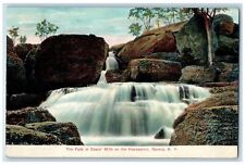 1908 The Falls at Dean's Mills Hannacroix Ravena New York NY Vintage Postcard picture