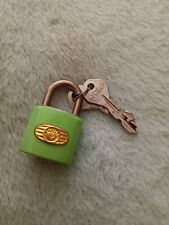 Vintage Padlock With Keys Small Size Diamond Brand Lock picture