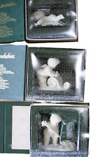 Lot of 3 - SNOWBABIES Collectible Figures Original Boxes -Dept 56 - Winter Tales picture